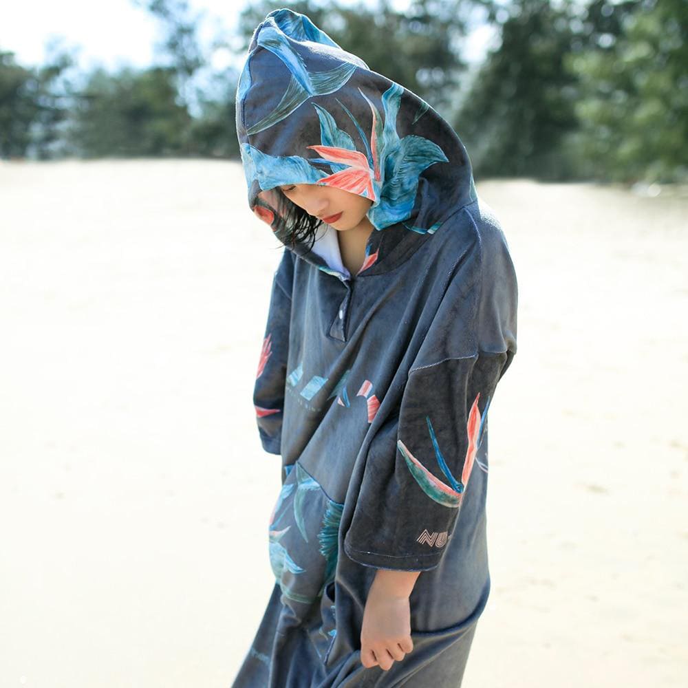Vivida Surf Printed Poncho/Serviette - Choix de couleurs Disponibles! - Echo Aloha SUP Vivida Surf Printed Poncho/Serviette - Choix de couleurs Disponibles! - Echo Aloha SUP