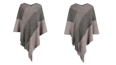 Poncho à franges - poncho-boutique