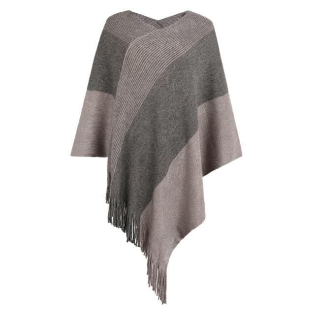 Poncho à franges - poncho-boutique