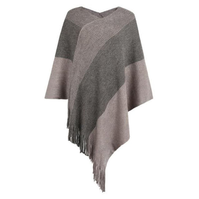 Poncho à franges - poncho-boutique
