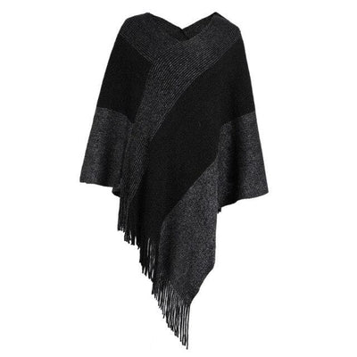 Poncho à franges - poncho-boutique