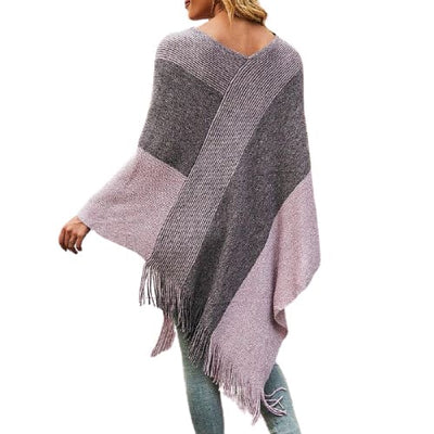 Poncho à franges - poncho-boutique