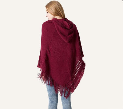 Poncho avec capuche - poncho-boutique