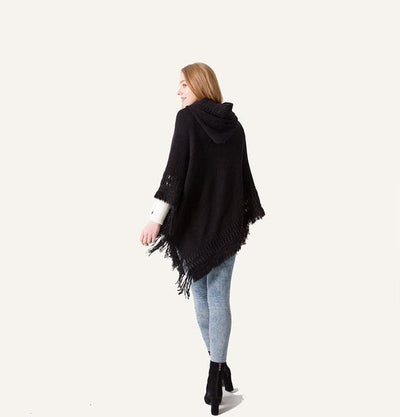 Poncho avec capuche - poncho-boutique