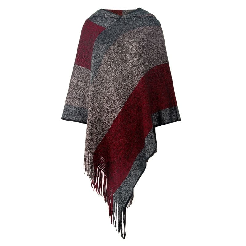 Poncho capuche femme - poncho-boutique