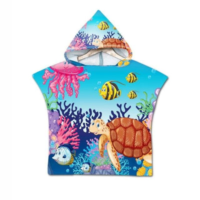 Poncho de plage bébé - poncho-boutique