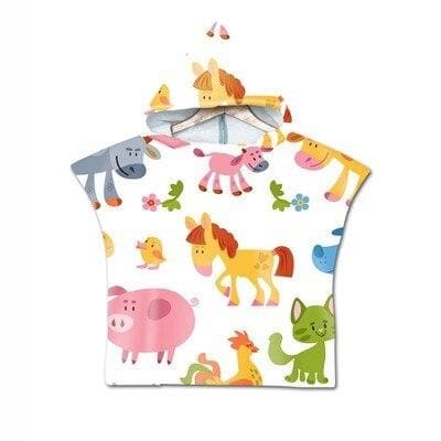 Poncho de plage enfant - Poncho-Boutique