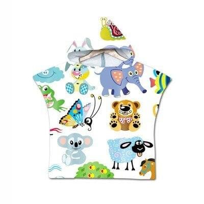 Poncho de plage enfant - Poncho-Boutique