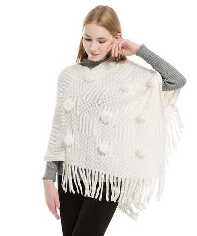 Poncho femme laine - Poncho-Boutique