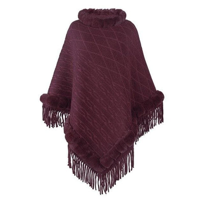 Poncho hiver - Poncho-Boutique