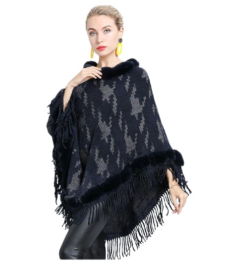 Poncho hiver femme - Poncho-Boutique